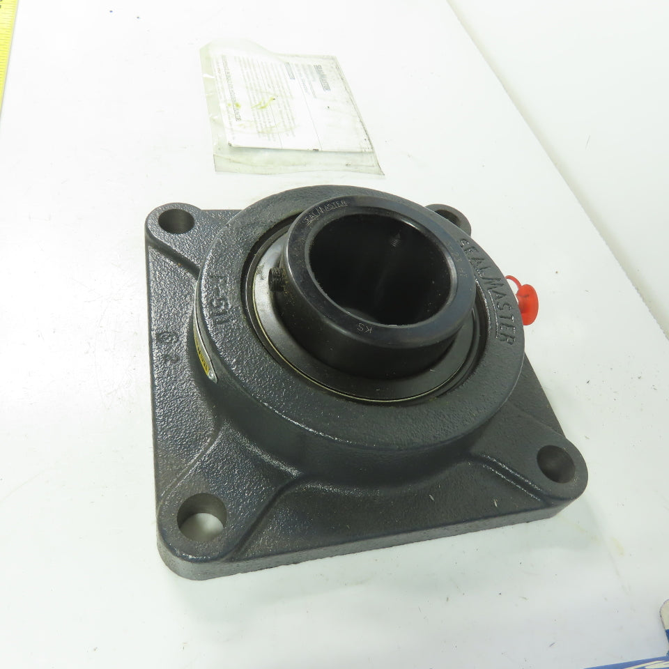 Sealmaster MSF-35 HT 2-3/16" High Temp 4-Bolt Flange-Mount Ball Bearing SetScrew