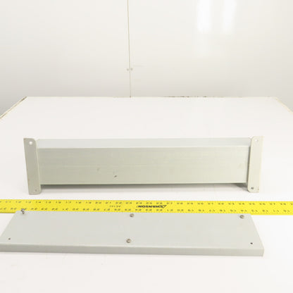 Hoffman F-4424FG 24" x 4" x 4" Fiberglass Wiring Trough NEMA Type 12, 3R NEW