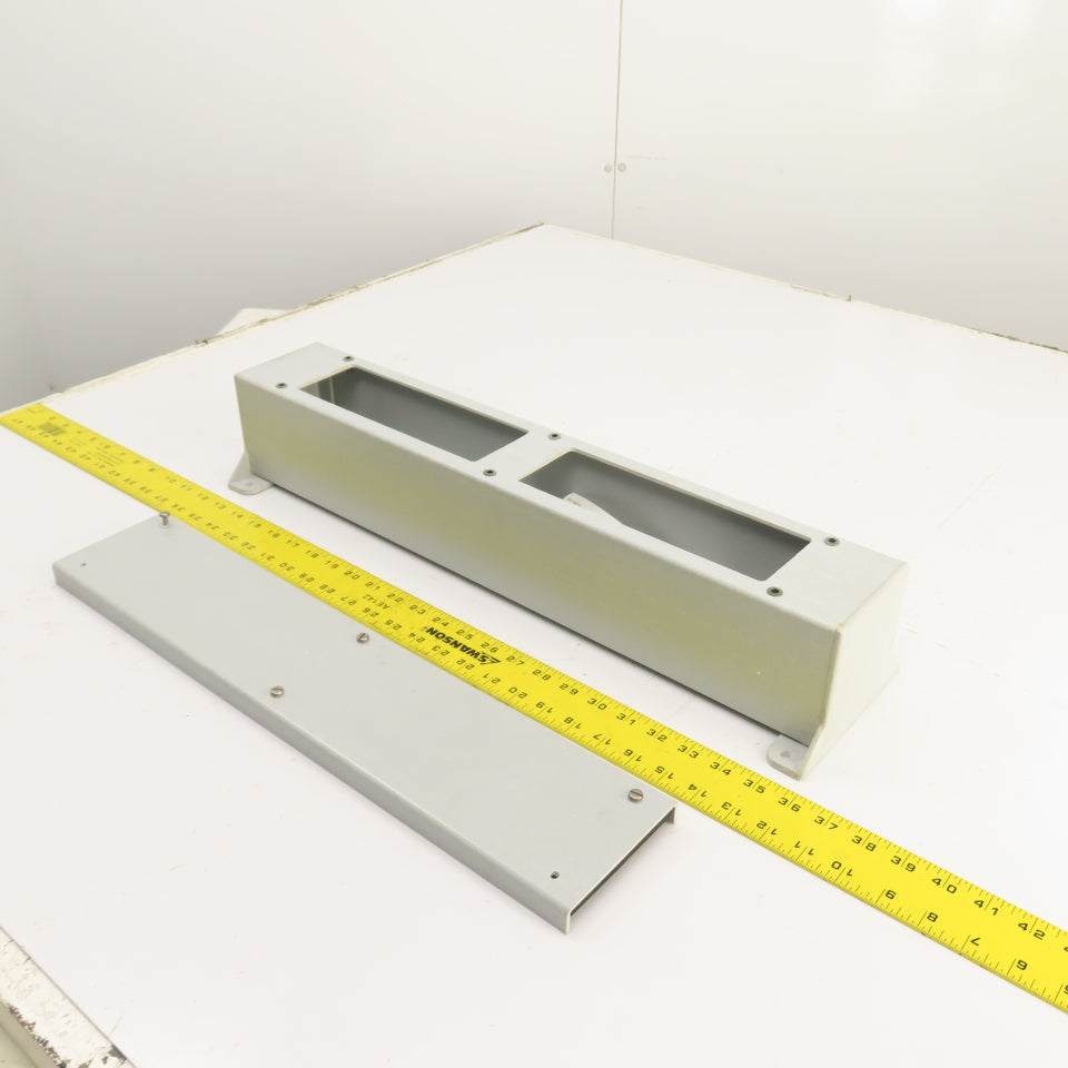 Hoffman F-4424FG 24" x 4" x 4" Fiberglass Wiring Trough NEMA Type 12, 3R NEW