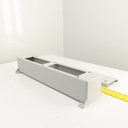 Hoffman F-4424FG 24" x 4" x 4" Fiberglass Wiring Trough NEMA Type 12, 3R NEW