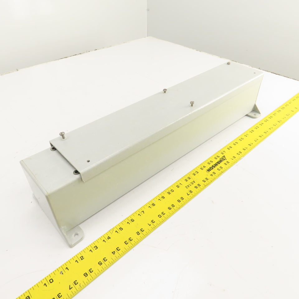 Hoffman F-4424FG 24" x 4" x 4" Fiberglass Wiring Trough NEMA Type 12, 3R NEW