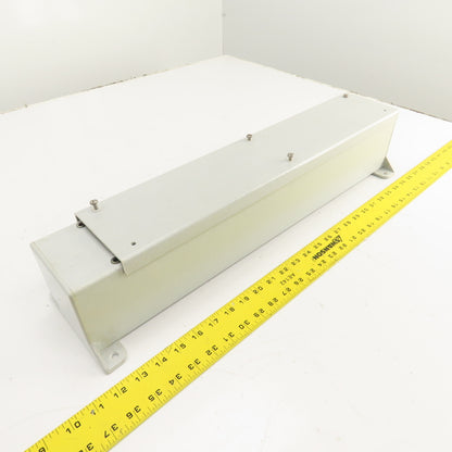 Hoffman F-4424FG 24" x 4" x 4" Fiberglass Wiring Trough NEMA Type 12, 3R NEW