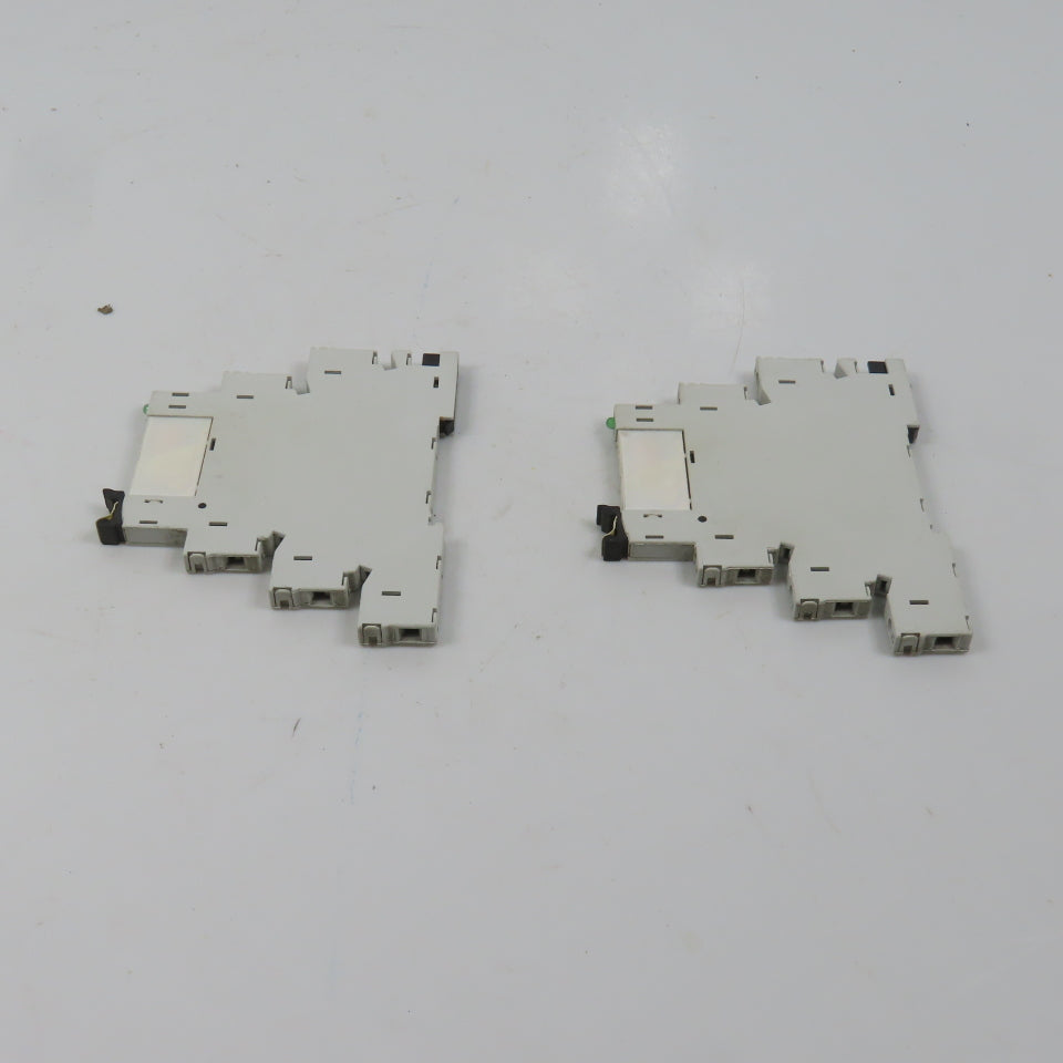 Allen Bradley 700-HLT1U* Ser A Terminal Block Relay W/ 700-TBR24 Lot Of 2