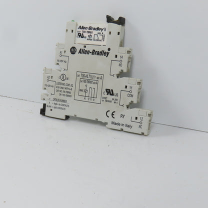 Allen Bradley 700-HLT1U1* Ser A Terminal Block Relay W/ 700-TBR60