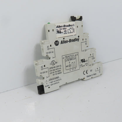 Allen Bradley 700-HLT1U1* Ser A Terminal Block Relay W/ 700-TBR60