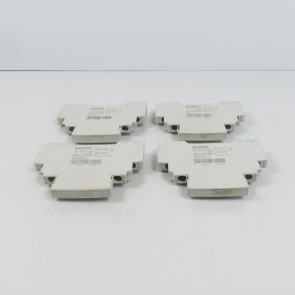 Siemens 3RV1901-1A Auxiliary Contact Block For 3RV1 Lot Of 4