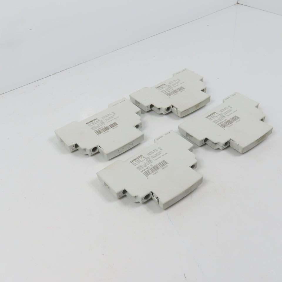 Siemens 3RV1901-1A Auxiliary Contact Block For 3RV1 Lot Of 4