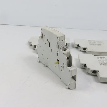 Siemens 3RV1901-1A Auxiliary Contact Block For 3RV1 Lot Of 4