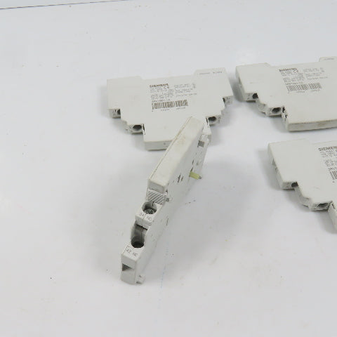 Siemens 3RV1901-1A Auxiliary Contact Block For 3RV1 Lot Of 4