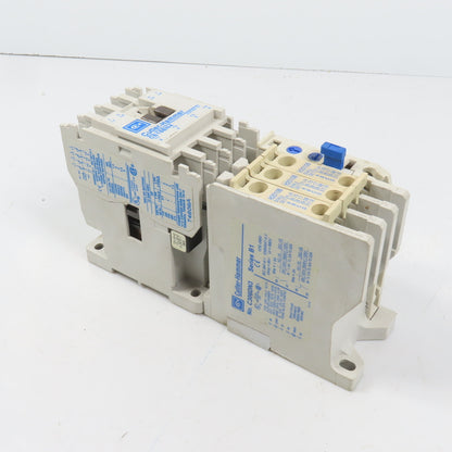 Cutler Hammer CE15BN4 10A 600V 5HP Power Contactor 120V Coil W/ C306DN3 Overload