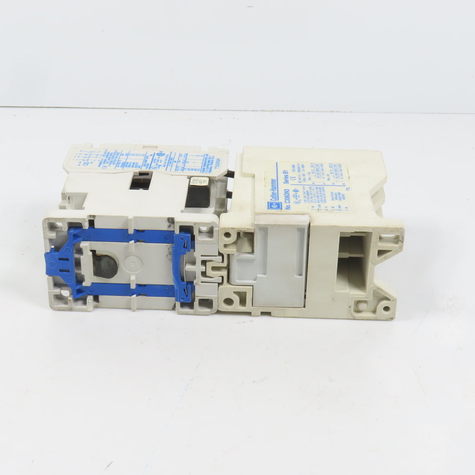 Cutler Hammer AE16CNS0 12A 600V 7.5HP Power Contactor 120V Coil C306DN3 Overload