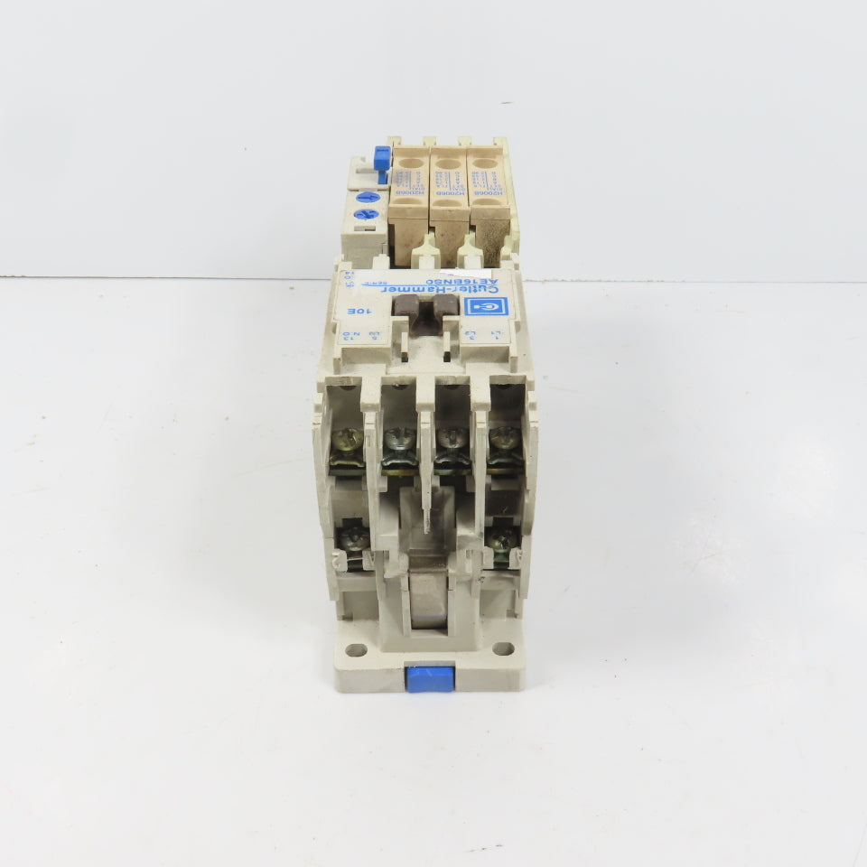 Cutler Hammer AE16BNS0 10A 600V 5HP Power Contactor 120V Coil C306DN3 Overload