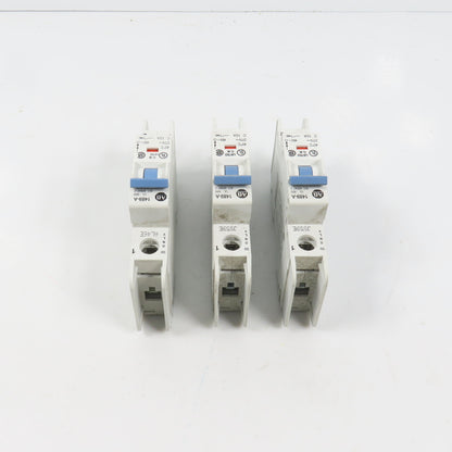 Allen Bradley 1489-A1C100 Ser A 10A Single 1 Pole Circuit Breaker Lot Of 3