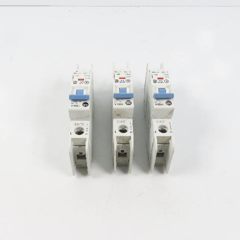 Allen Bradley 1489-A1C100 Ser A 10A Single 1 Pole Circuit Breaker Lot Of 3