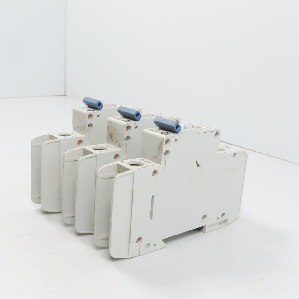 Allen Bradley 1489-A1C100 Ser A 10A Single 1 Pole Circuit Breaker Lot Of 3