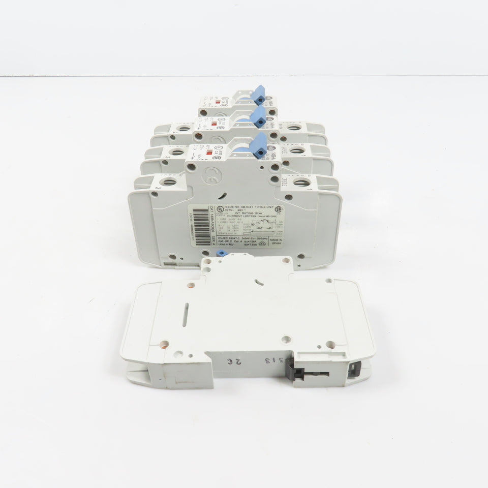 Allen Bradley 1489-A1C020 Ser A 2A Single 1 Pole Circuit Breaker Lot Of 4
