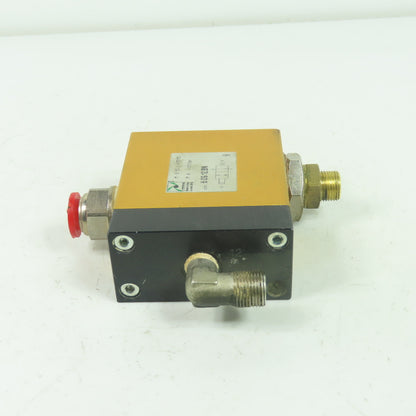 Pneumax 6.09.12.BN Pneumatic Block Valve 10 Bar