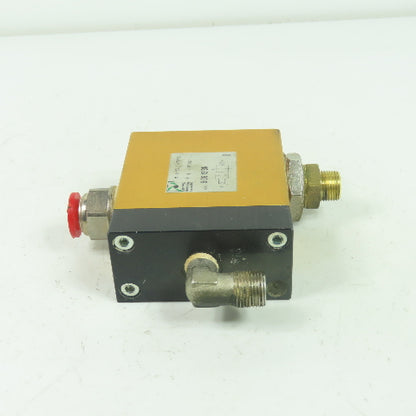 Pneumax 6.09.12.BN Pneumatic Block Valve 10 Bar