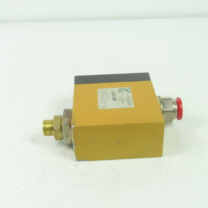 Pneumax 6.09.12.BN Pneumatic Block Valve 10 Bar
