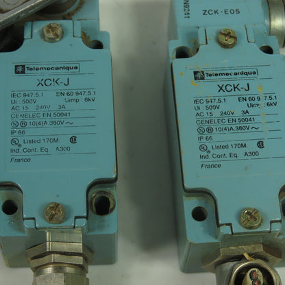 Telemecanique XCK-J 3A Cam Roller Limit Switch 240V Lot Of 6