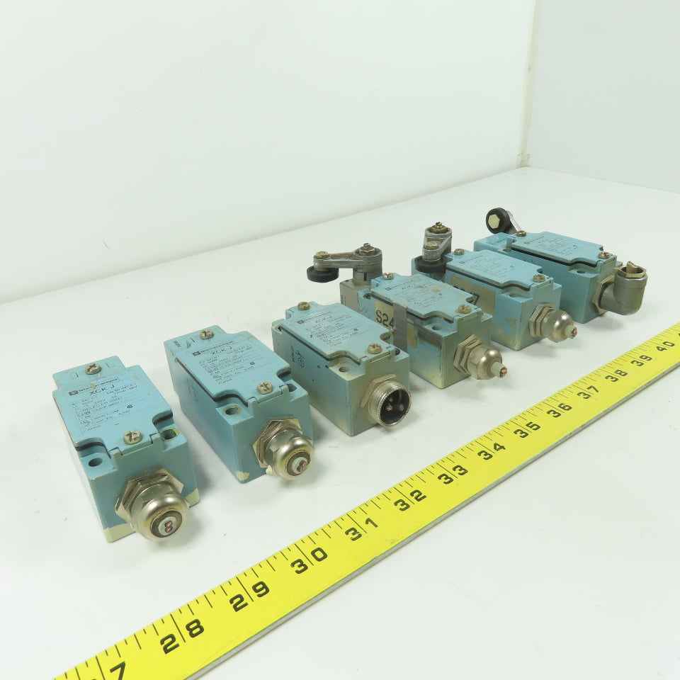 Telemecanique XCK-J 3A Cam Roller Limit Switch 240V Lot Of 6