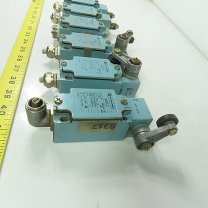 Telemecanique XCK-J 3A Cam Roller Limit Switch 240V Lot Of 6