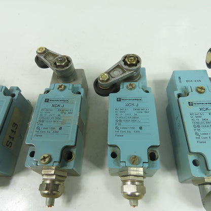 Telemecanique XCK-J 3A Cam Roller Limit Switch 240V Lot Of 6