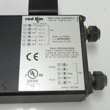 Red Lion OEMKH004 Digital Counter Display 120/240VAC 28VDC