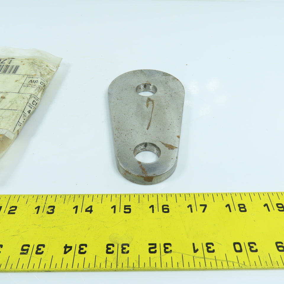 412921 Air Cylinder Steel Link Plate 0.775" x 0.775" ID