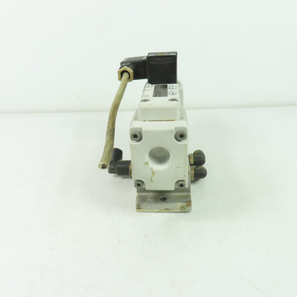 Parker H1EWXBBL49D Solenoid Valve 24VDC Coil 4-Way 2-Position 145PSI Max