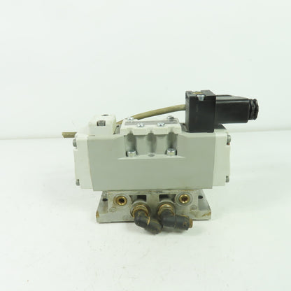 Parker H1EWXBBL49D Solenoid Valve 24VDC Coil 4-Way 2-Position 145PSI Max