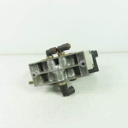 Parker H1EWXBBL49D Solenoid Valve 24VDC Coil 4-Way 2-Position 145PSI Max