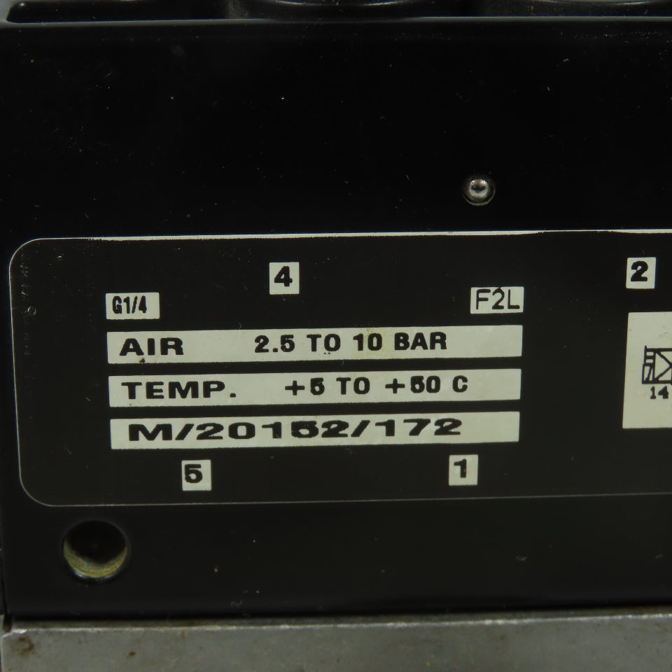 Norgren M/20152/6123 Solenoid Valve 10Bar 24VDC Coil
