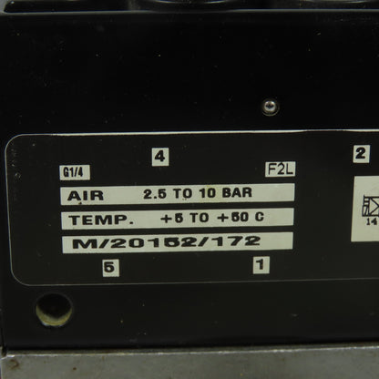Norgren M/20152/6123 Solenoid Valve 10Bar 24VDC Coil