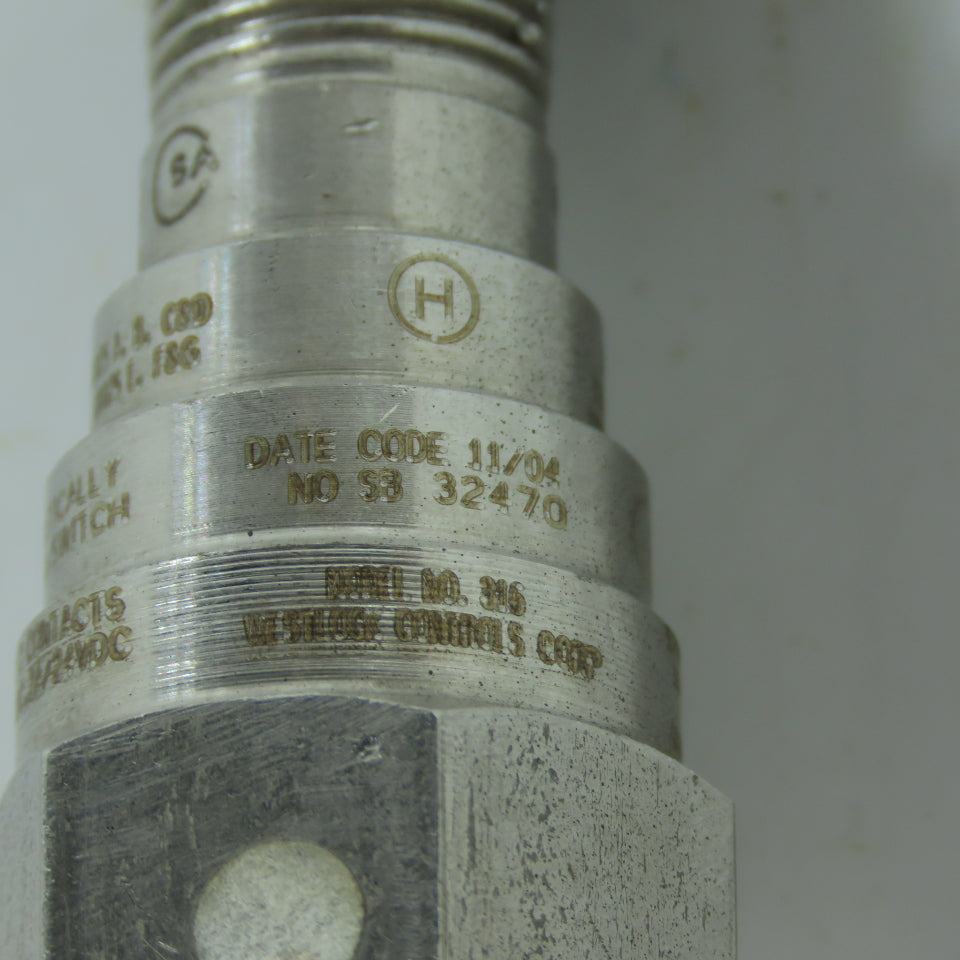 Westlock 316 Silver Bullet Hermetically Sealed Proximity Switch Explosionproof