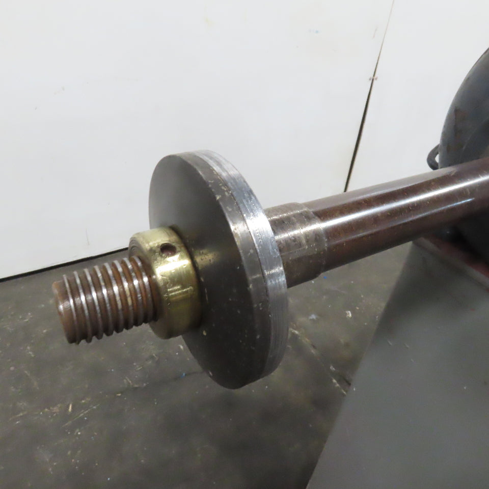 Chas. F L'Hommedieu & Sons No. 118 3Hp 440V Pedestal Buffer 3400RPM 1-1/4" Arbor