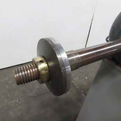 Chas. F L'Hommedieu & Sons No. 118 3Hp 440V Pedestal Buffer 3400RPM 1-1/4" Arbor
