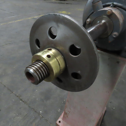 Chas. F L'Hommedieu & Sons No. 118 3Hp 440V Pedestal Buffer 3400RPM 1-1/4" Arbor