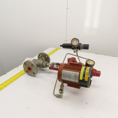 Badger Meter ATCP 1" Stainless Steel Valve & Actuator IPX2/4-20MA/3 Transmitter