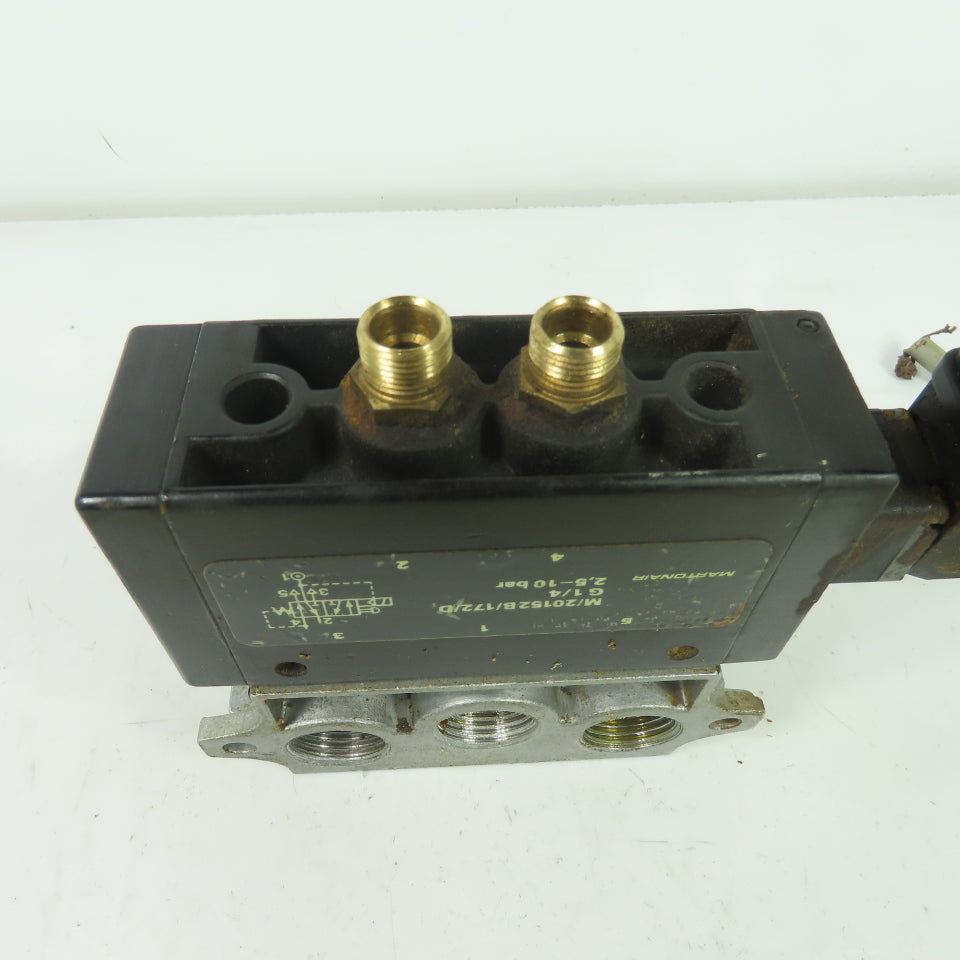 Norgren M/20152B/172/D Martonair Solenoid Valve 10Bar 24VDC Coil G 1/4