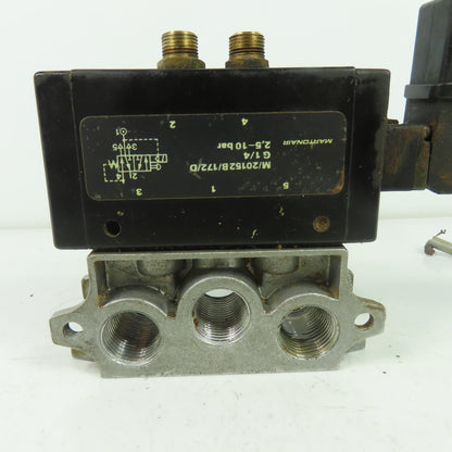 Norgren M/20152B/172/D Martonair Solenoid Valve 10Bar 24VDC Coil G 1/4