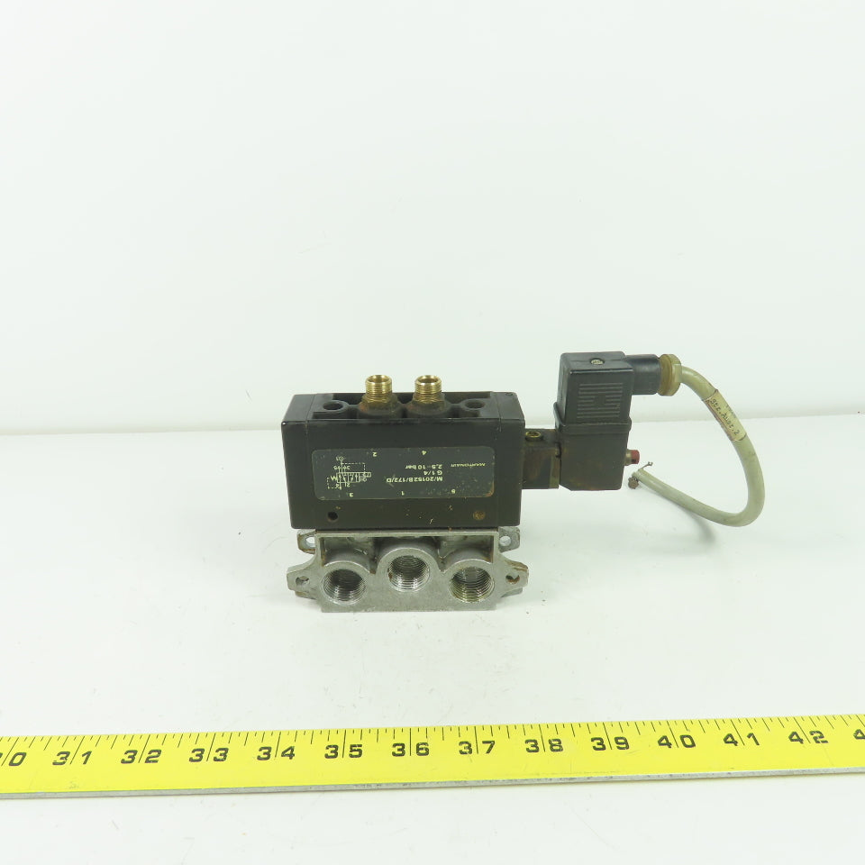 Norgren M/20152B/172/D Martonair Solenoid Valve 10Bar 24VDC Coil G 1/4