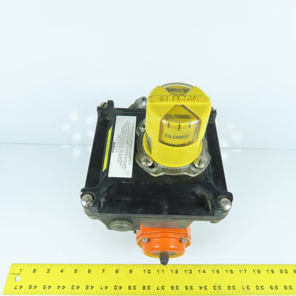 Bettis DS0040.B2A04K.14K0 Pneumatic Valve Actuator W/ Beacon Indicator