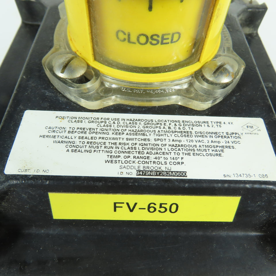 Bettis DS0040.B2A04K.14K0 Pneumatic Valve Actuator W/ Beacon Indicator