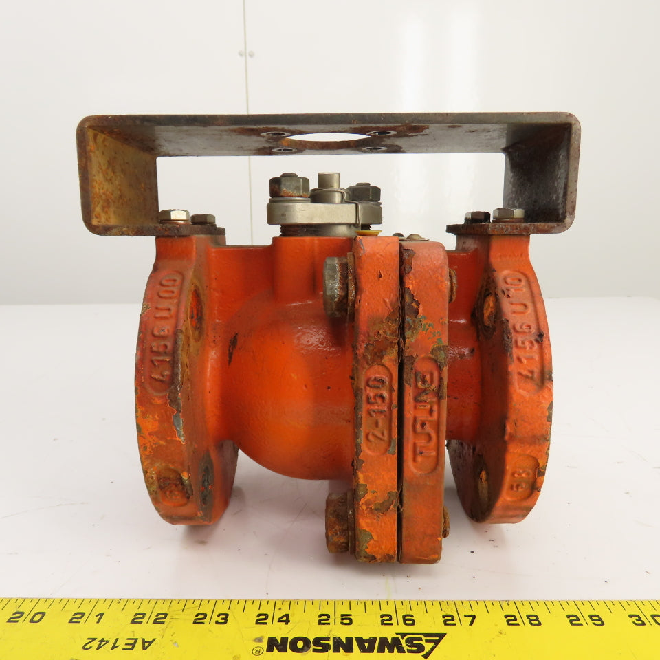 Tufline Xomox -0575-06 2-150 2" Lined Ball Valve FIG-911