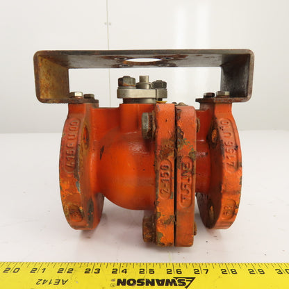 Tufline Xomox -0575-06 2-150 2" Lined Ball Valve FIG-911