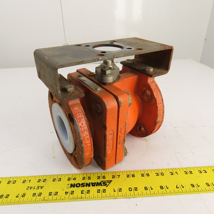 Tufline Xomox -0575-06 2-150 2" Lined Ball Valve FIG-911