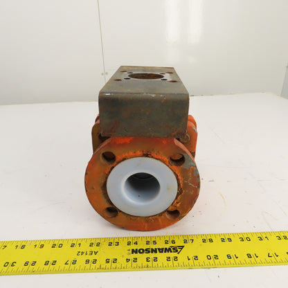 Tufline Xomox -0575-06 2-150 2" Lined Ball Valve FIG-911