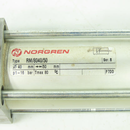 Norgren RM/8040/50 Ser B Double Acting Pneumatic Cylinder 40mm Bore 50mm Stroke