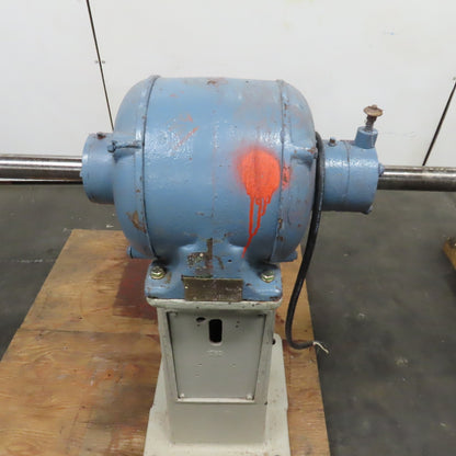 Chas. F L'Hommedieu & Sons No. 120 3Hp 440V Pedestal Buffer 3400RPM 1-1/4" Arbor